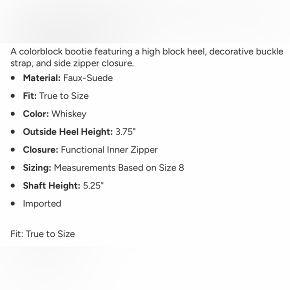 NWT JusaFab Joplin bootie. Size 9W - Picture 7 of 9